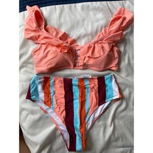 New two-piece swim suit !